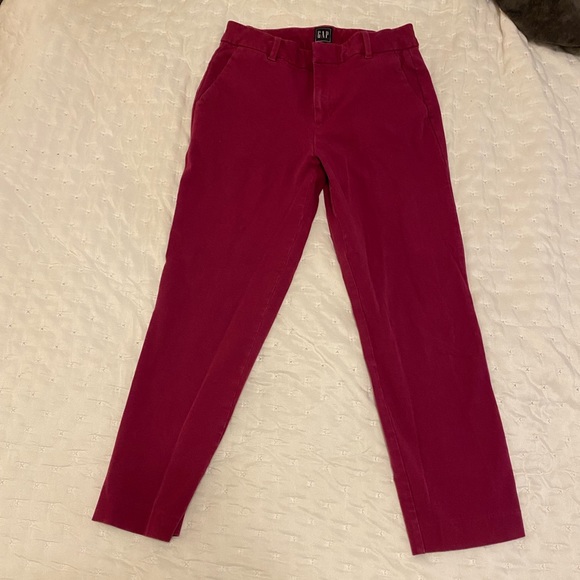 Gap maroon dress pant- size 4 - Picture 1 of 1